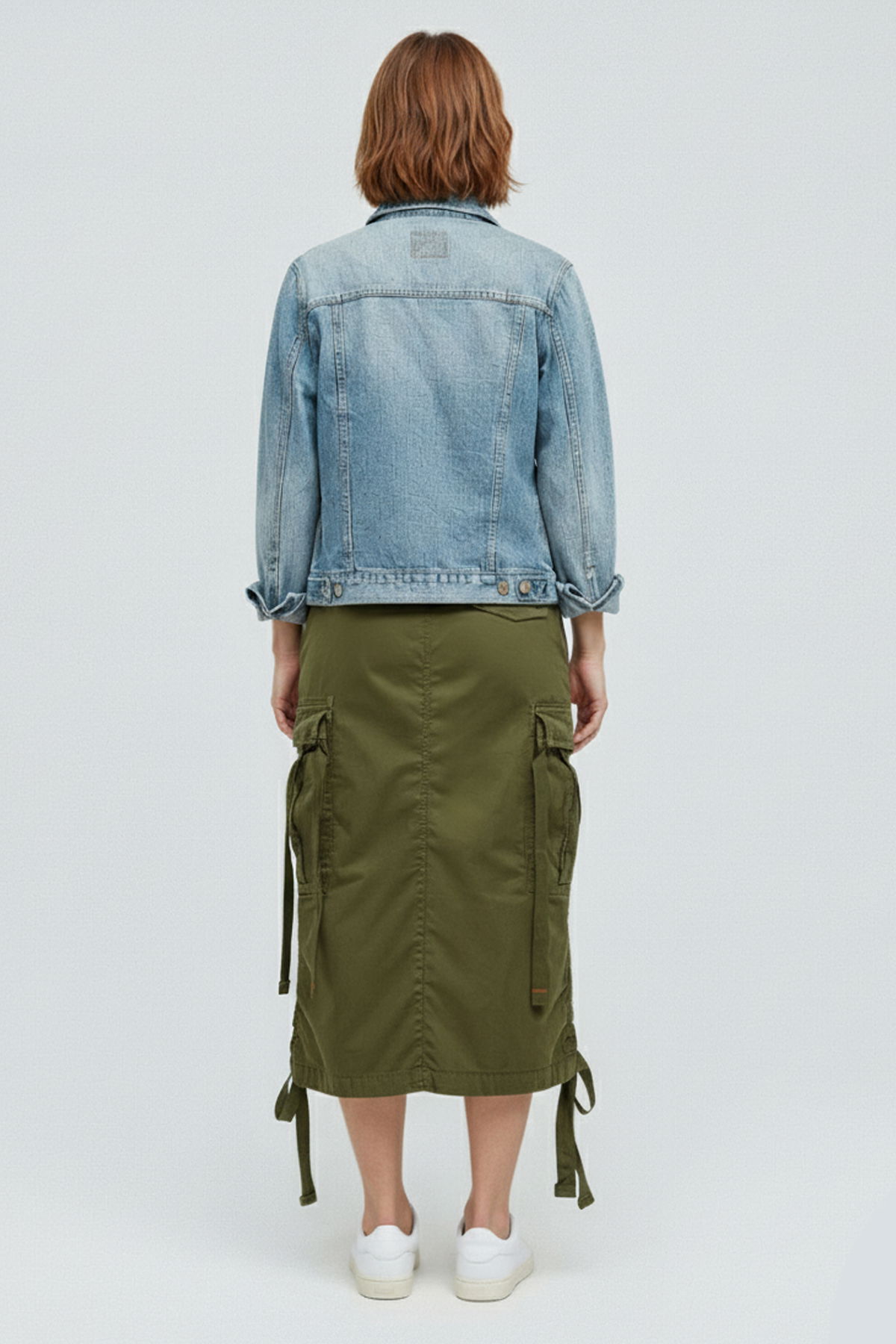 CARGO MIDI SKIRT