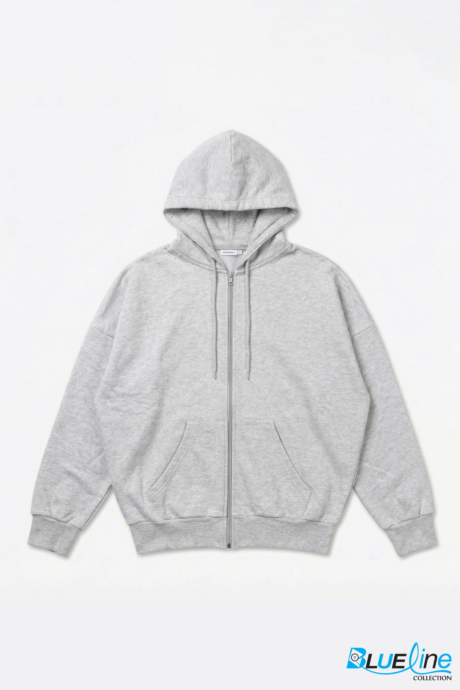 Oversized Zip-Up Hoodie alternate view