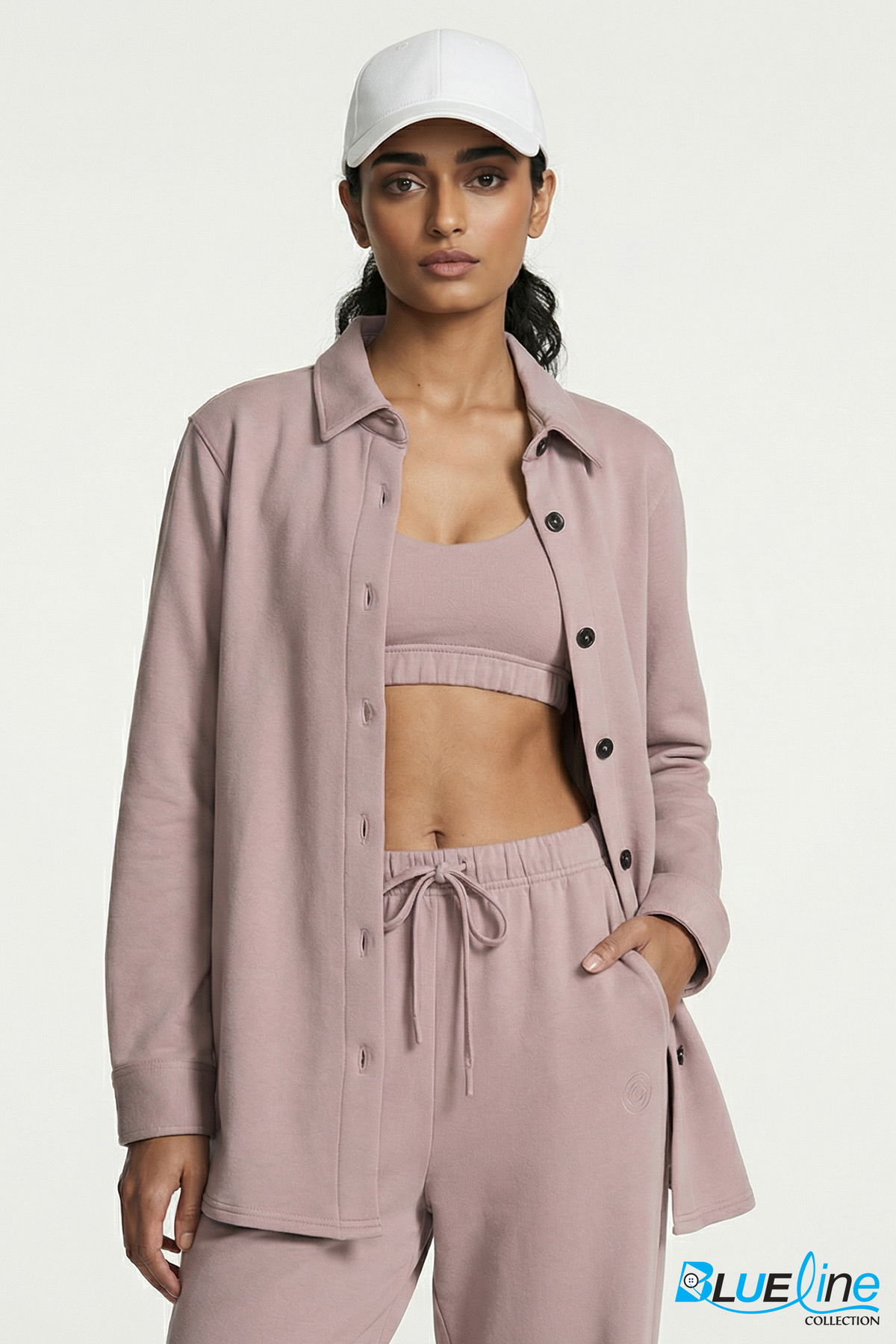 FLEECE OVERSIZED SHIRT