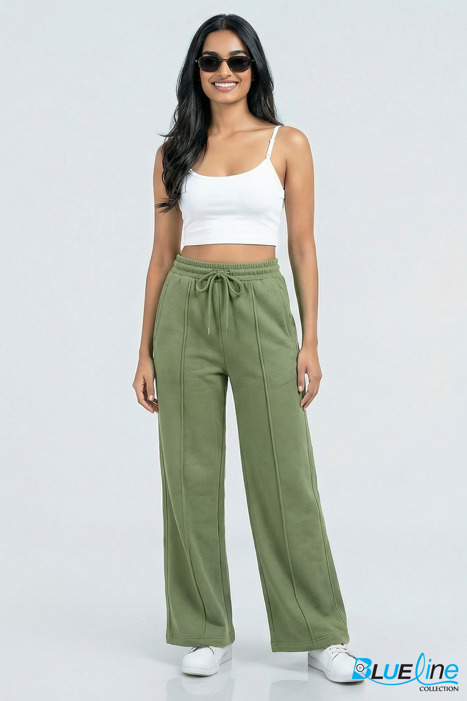 Fleece Wide Leg Pants view 4