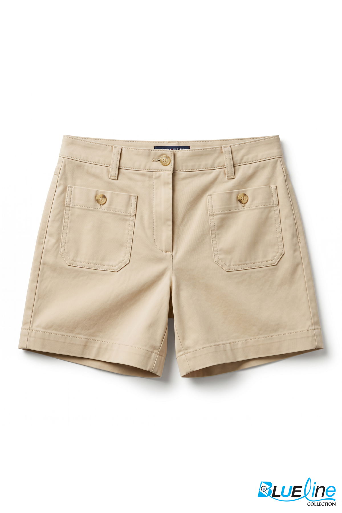 HIGH RISE CHINO SHORTS