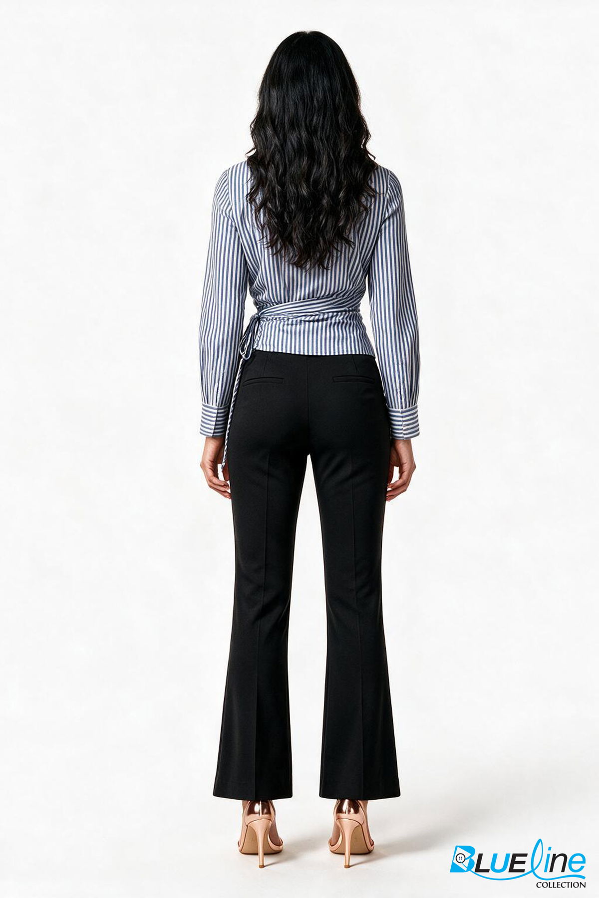 High-Rise Modern Flare City Stretch Pant