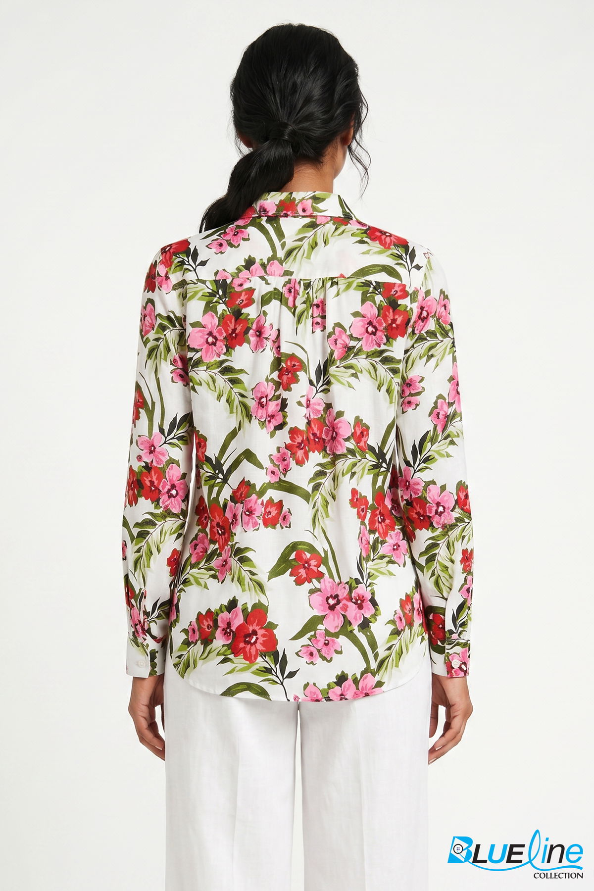 LINEN LONG SLEEVE FEMININE SHIRT