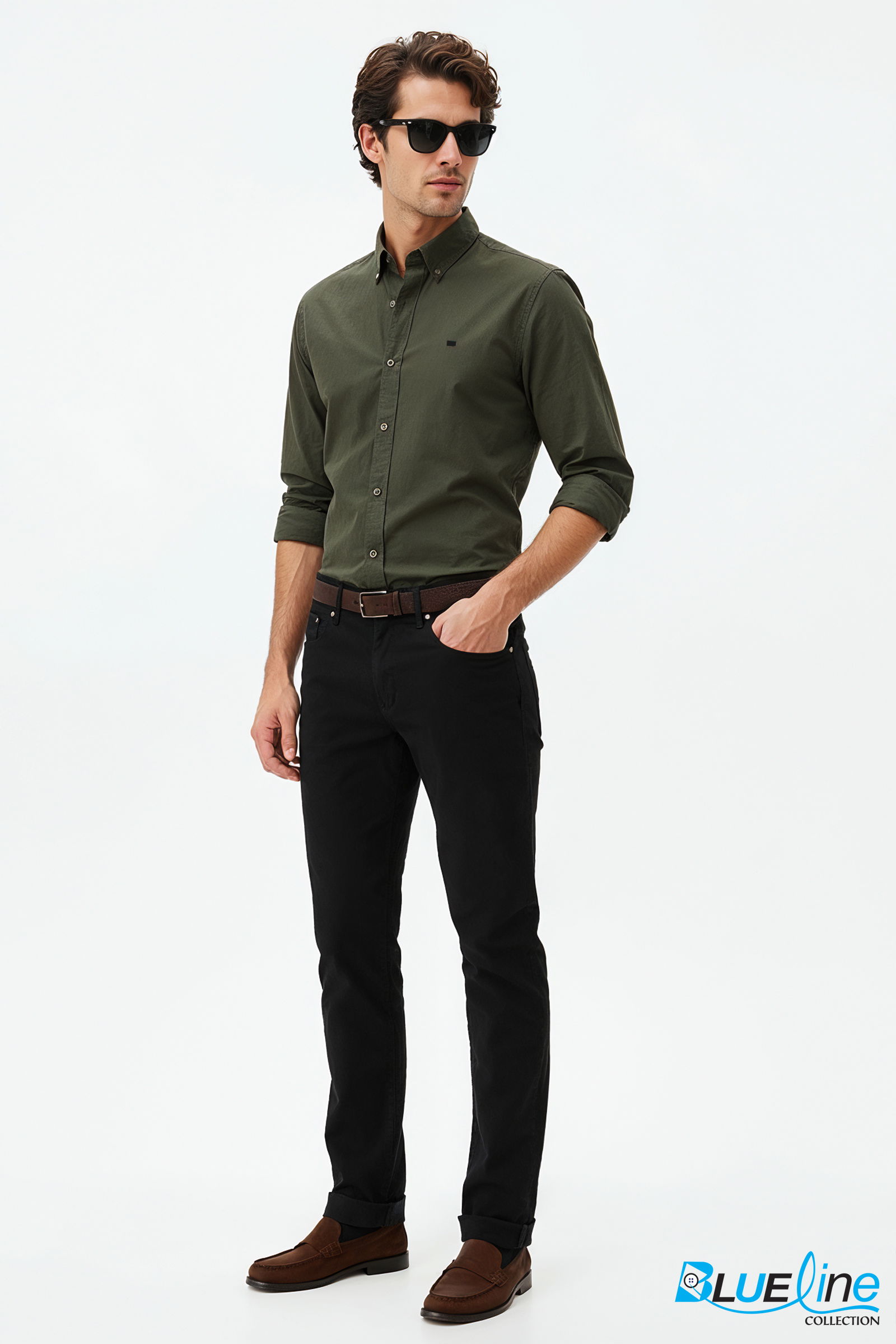 Long Sleeve Regular Fit Oxford Shirt alternate view