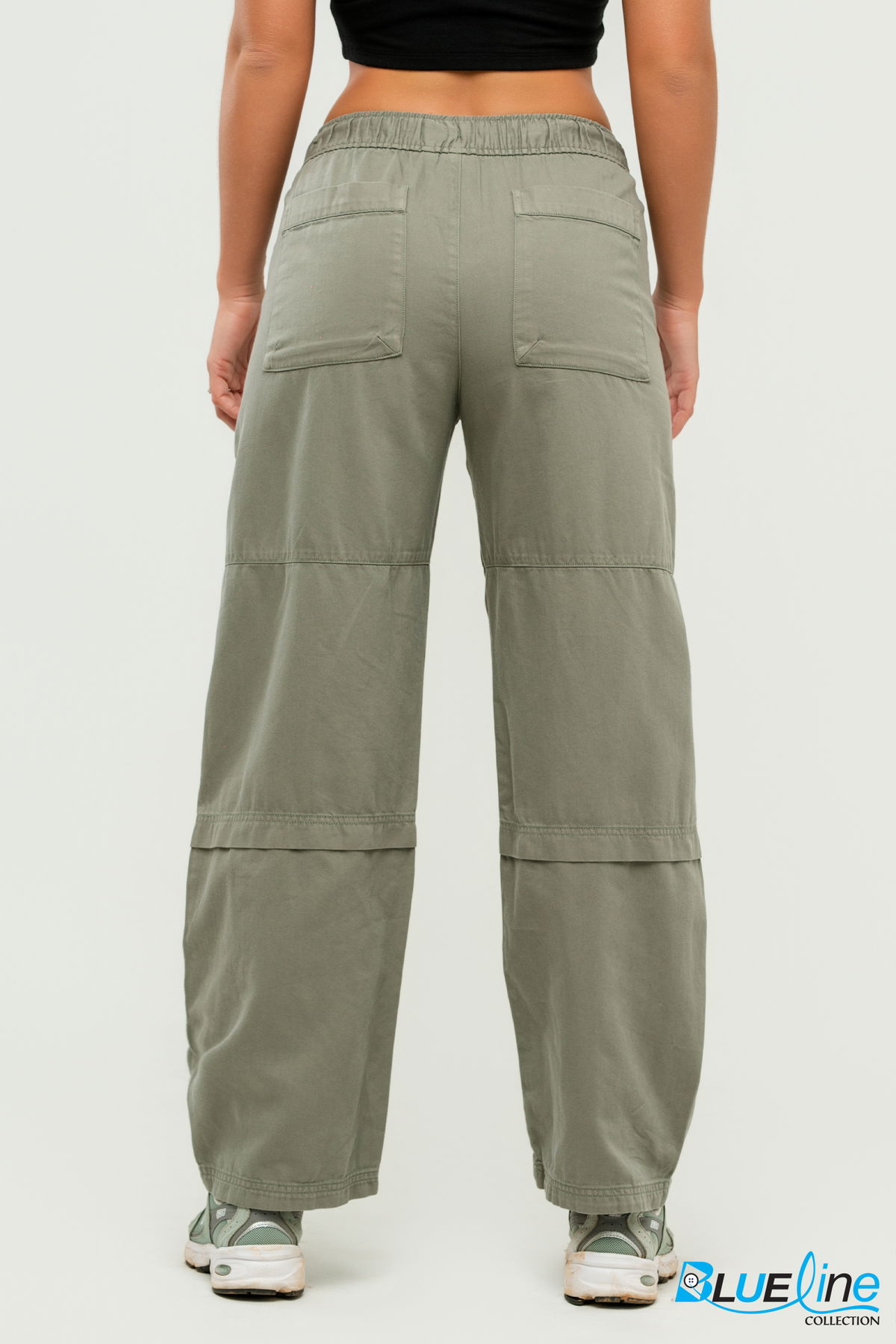 MID RISE EASY UTILITY BARREL PANTS