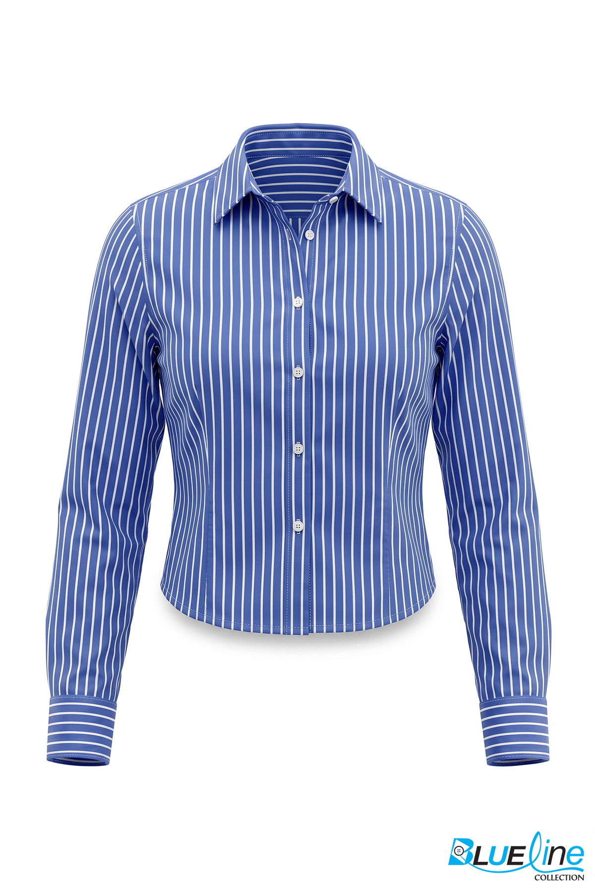 ORGANIC COTTON FITTED CROP SHIRT