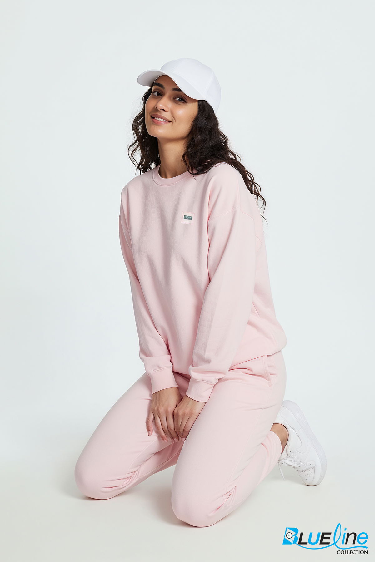OVERSIZED FLEECE CREWNECK SWEATER