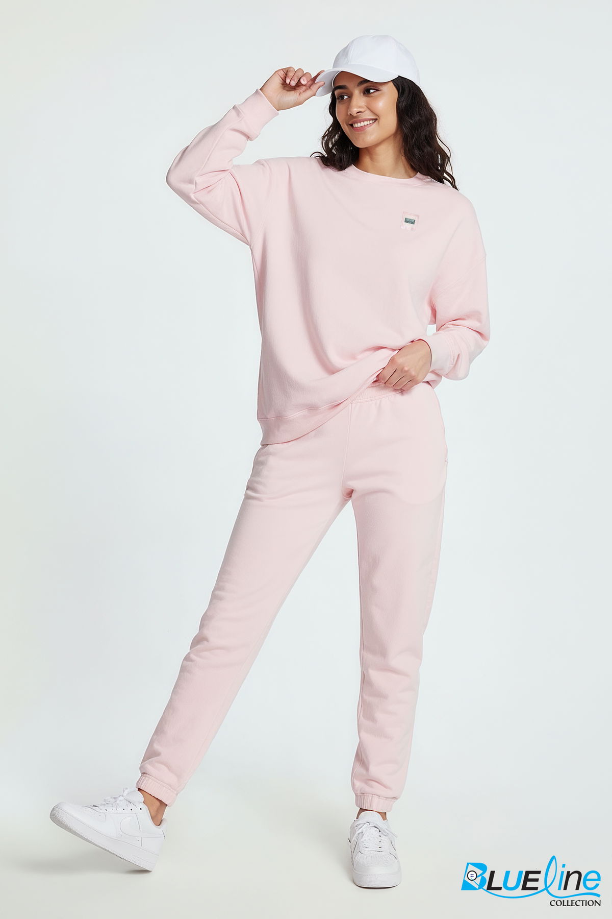OVERSIZED FLEECE CREWNECK SWEATER
