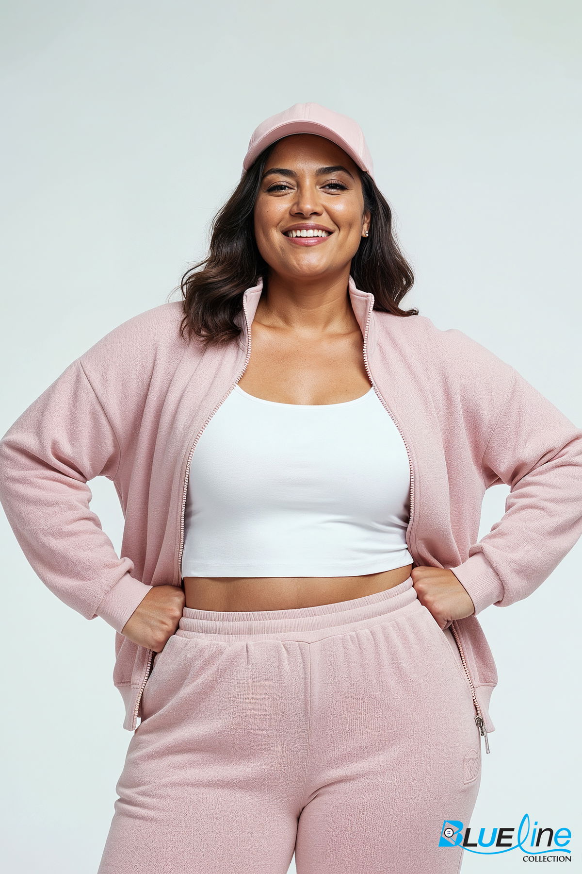 PLUS SIZE HIGH NECK SWEATSHIRT