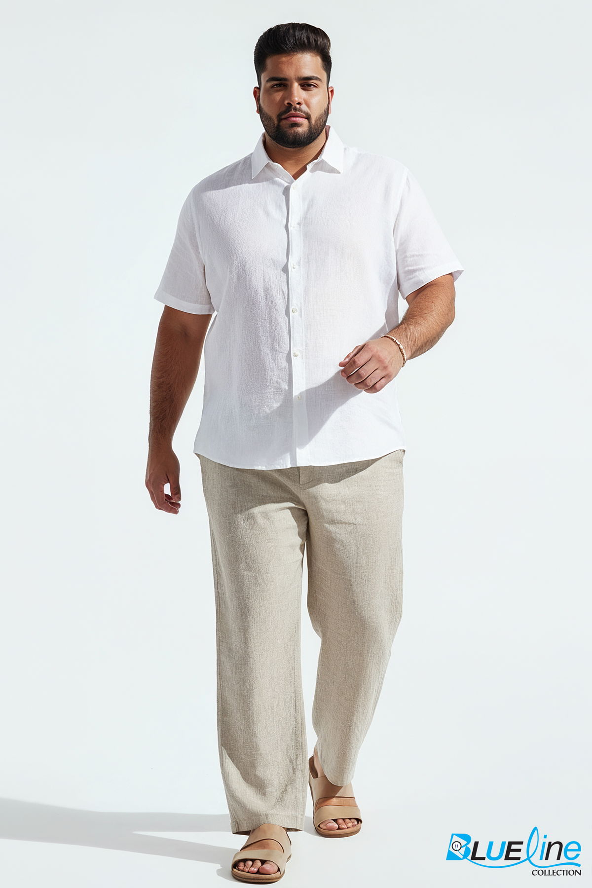 PLUS SIZE LINEN PANT