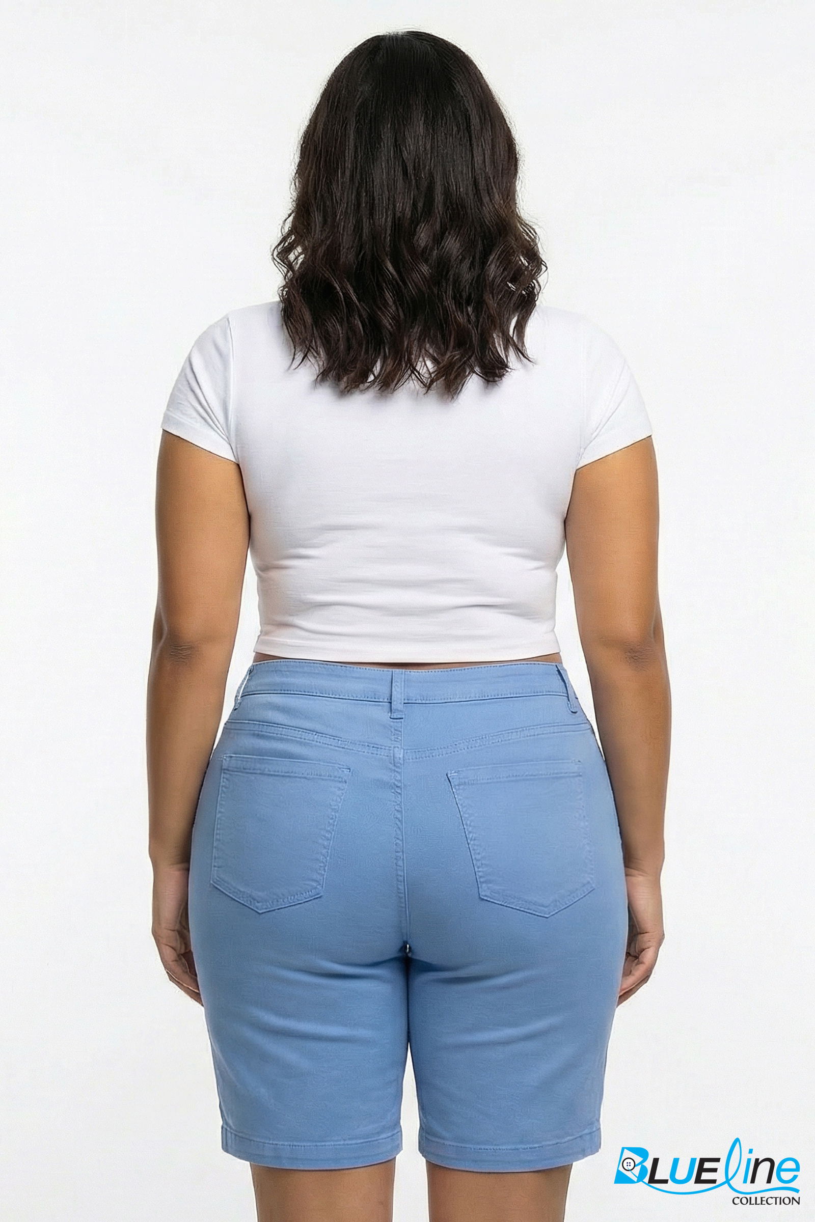 Plus Size Twill Short