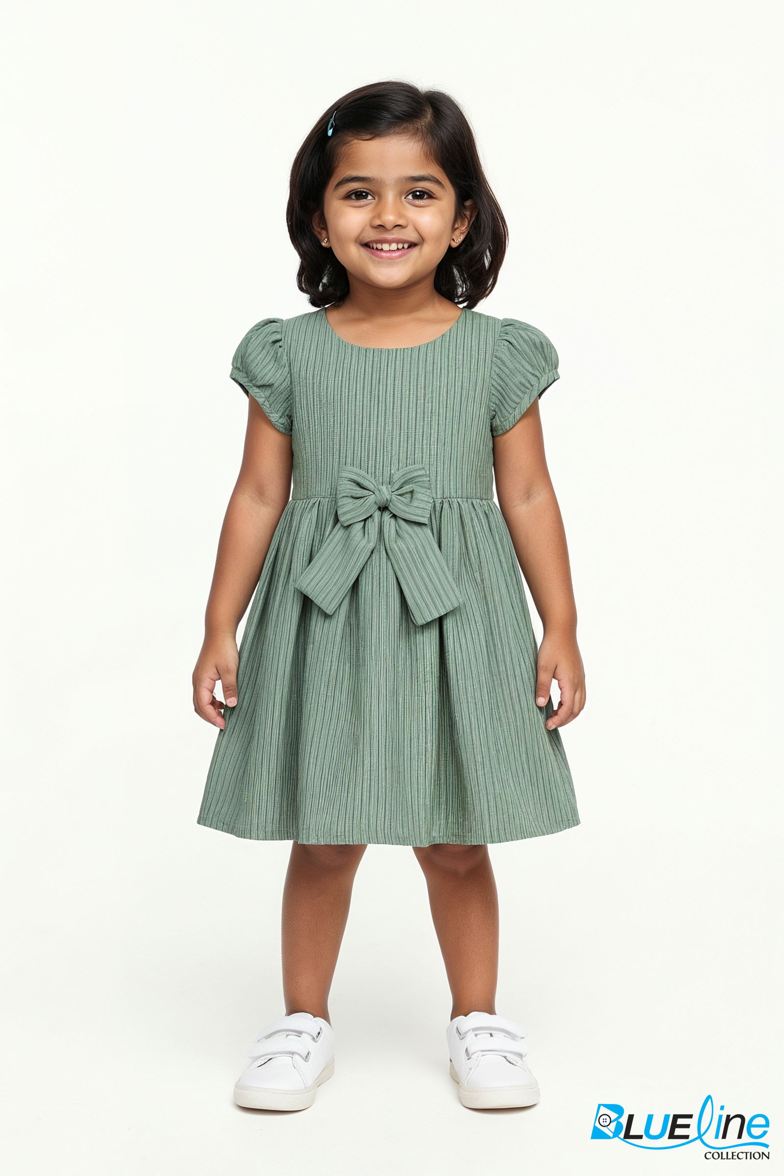 PUFF SLEEVE BABY DRESS