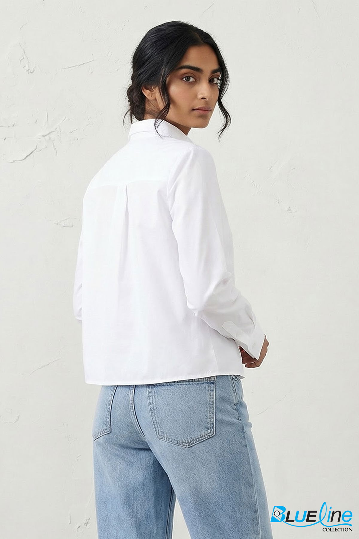 REFINED PLEATED SHIRT