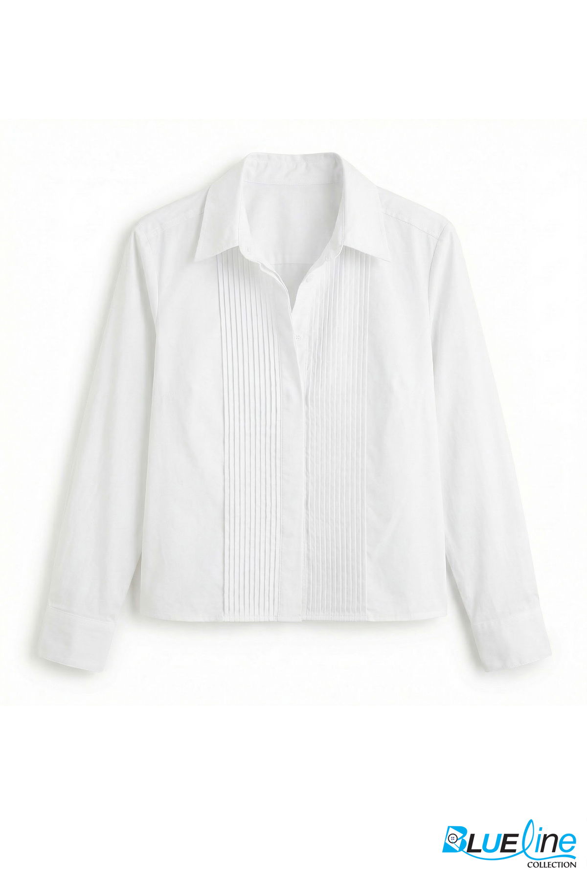 REFINED PLEATED SHIRT