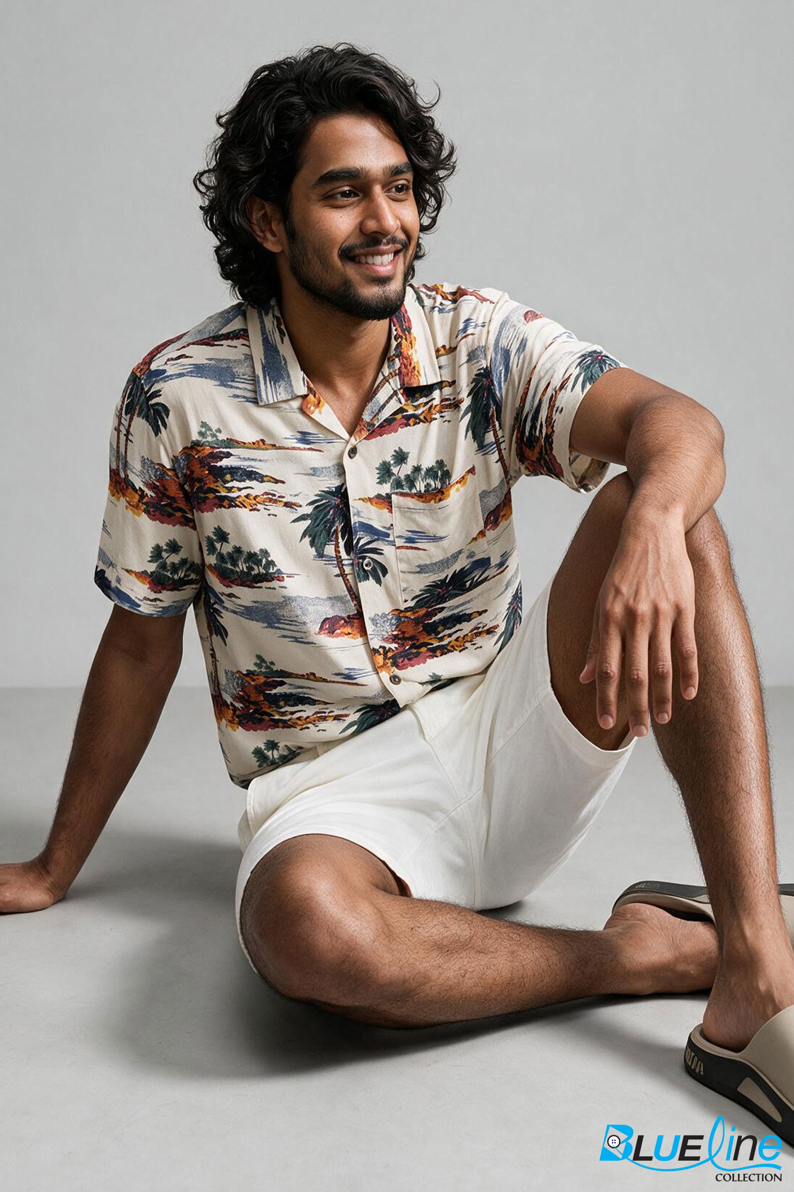 Relaxed Camp Collar Shirt