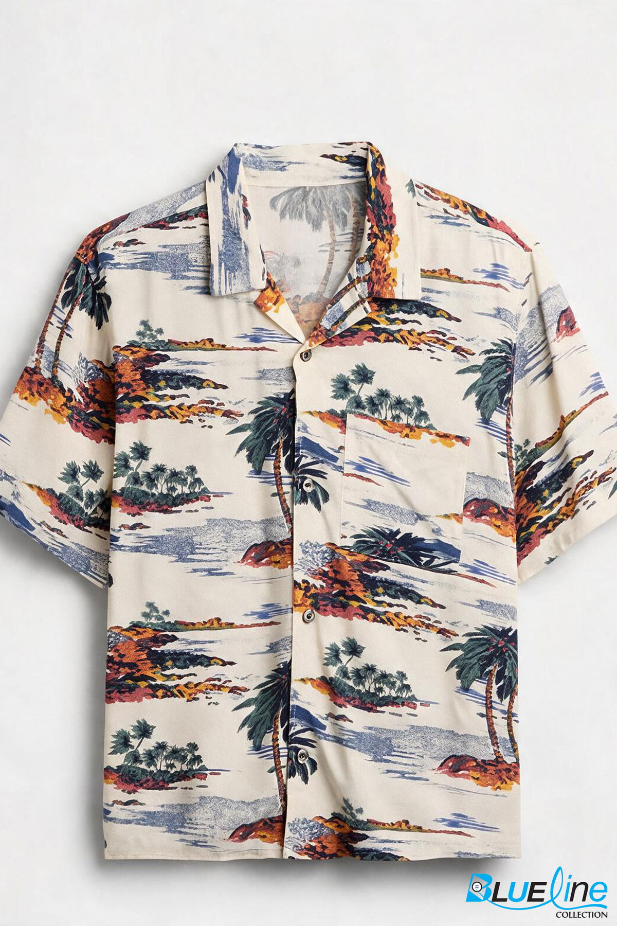 Relaxed Camp Collar Shirt