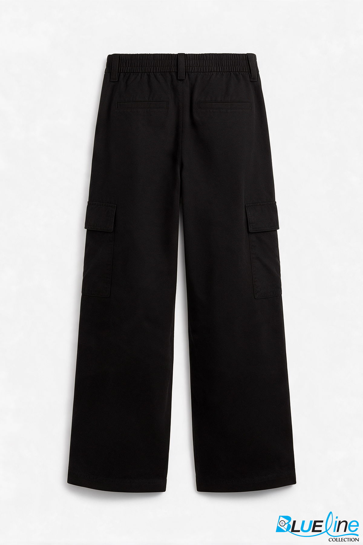 Relaxed Cotton Twill Cargo Pants