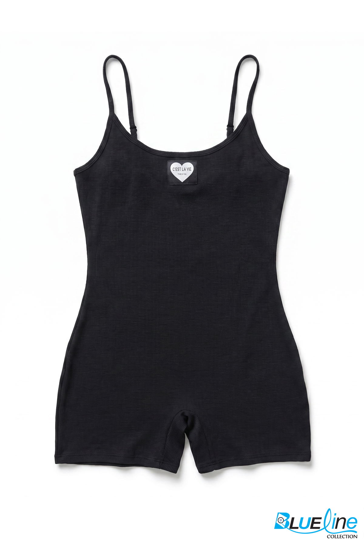 RIBBED MODAL CAMI ROMPER