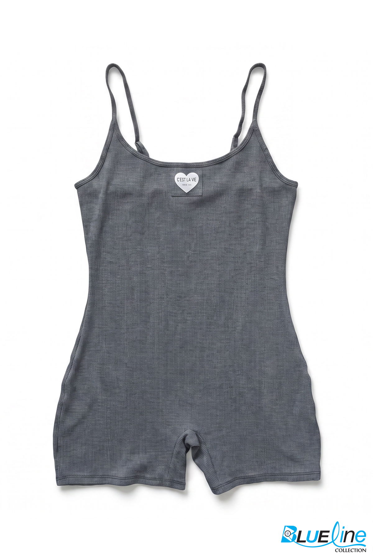 RIBBED MODAL CAMI ROMPER