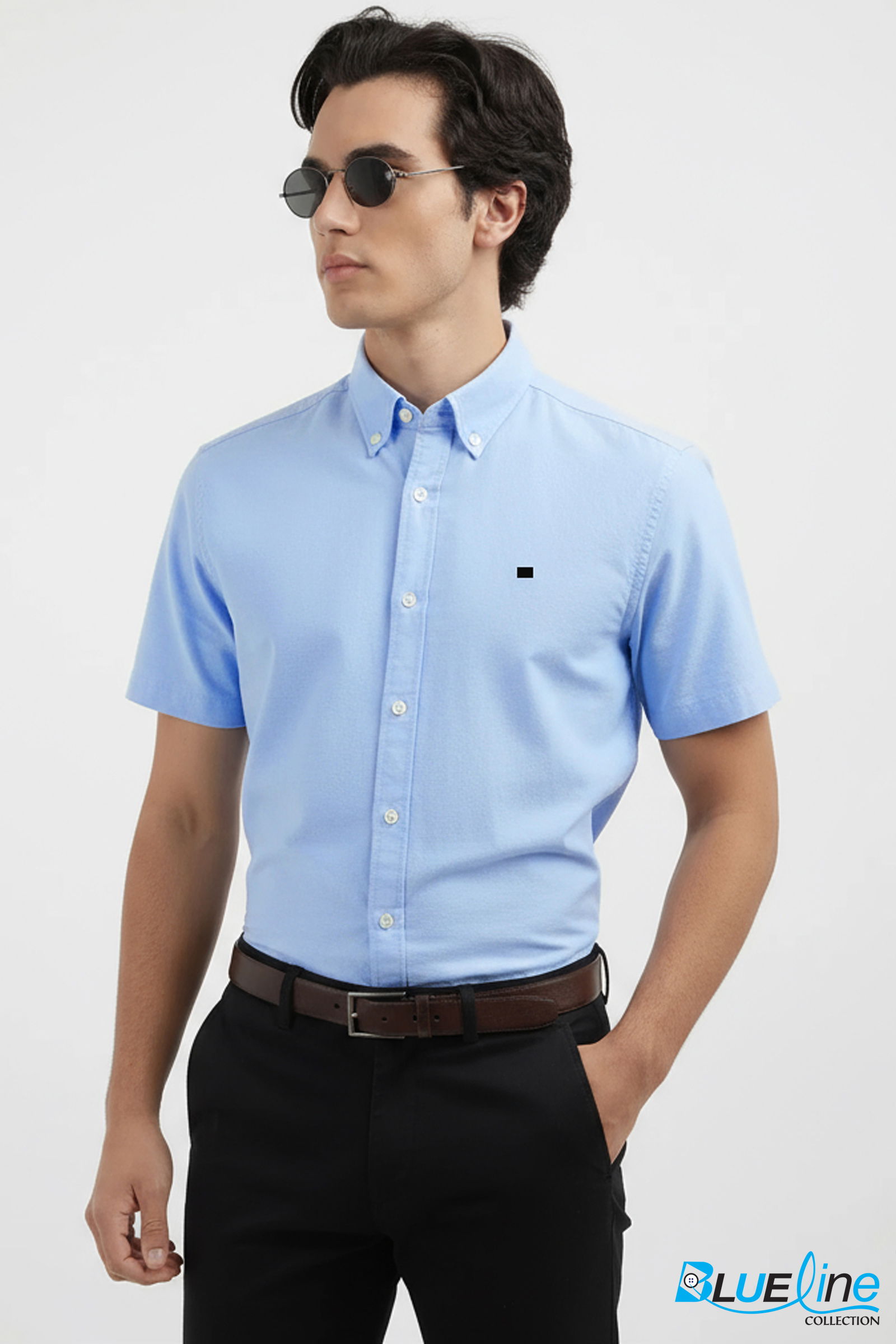SHORT SLEEVE REGULAR FIT OXFORD SHIRT