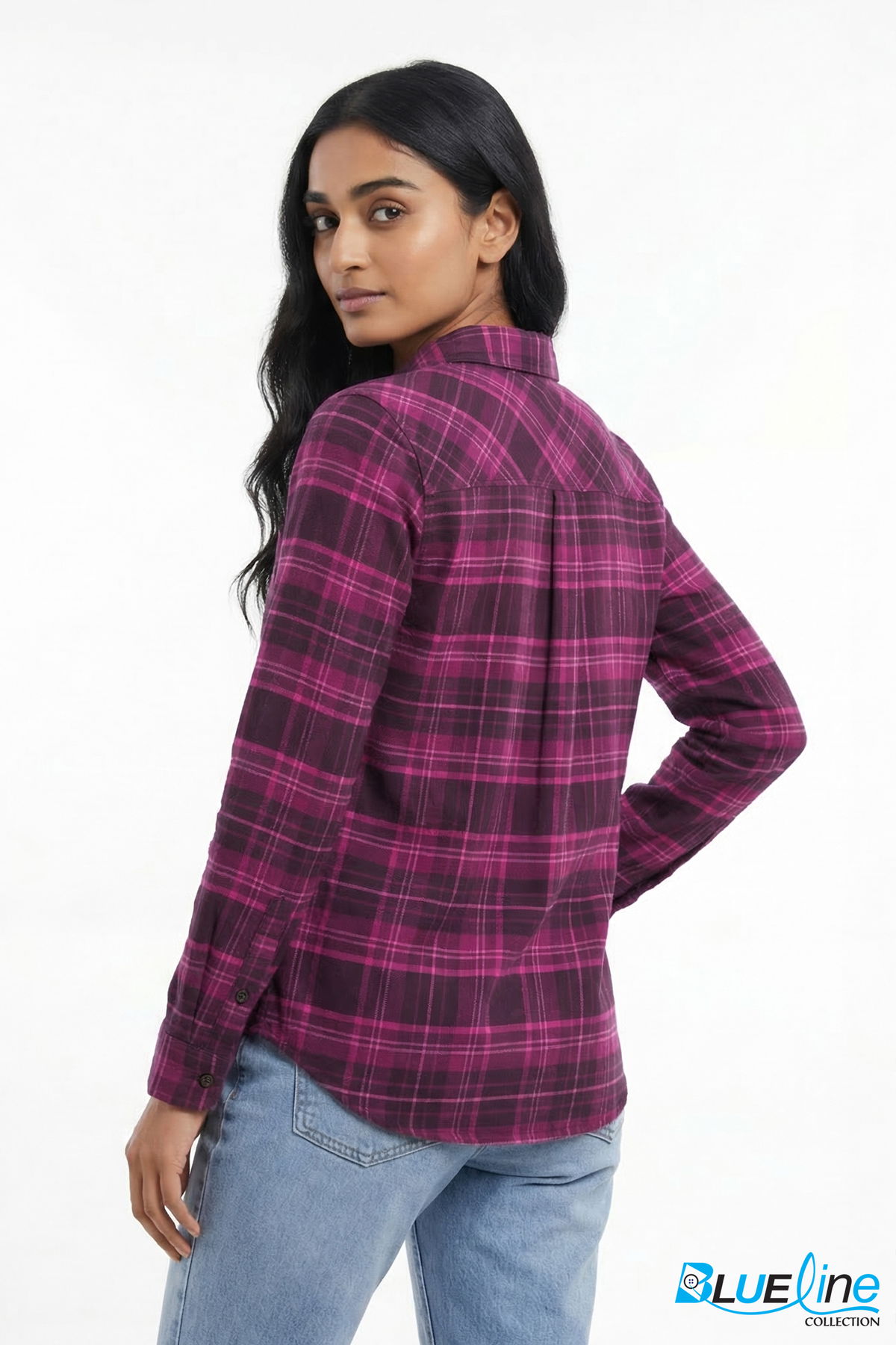 SLIM FIT FLANNEL SHIRT