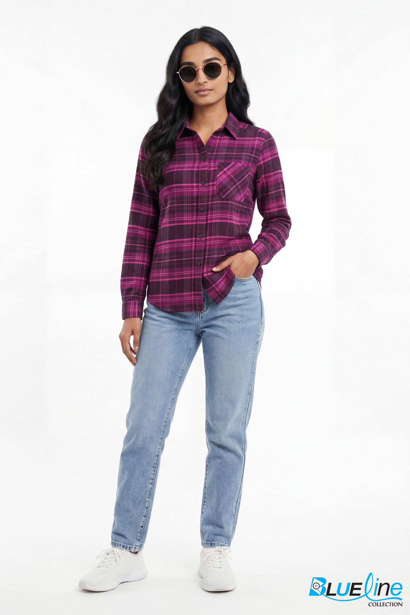 SLIM FIT FLANNEL SHIRT
