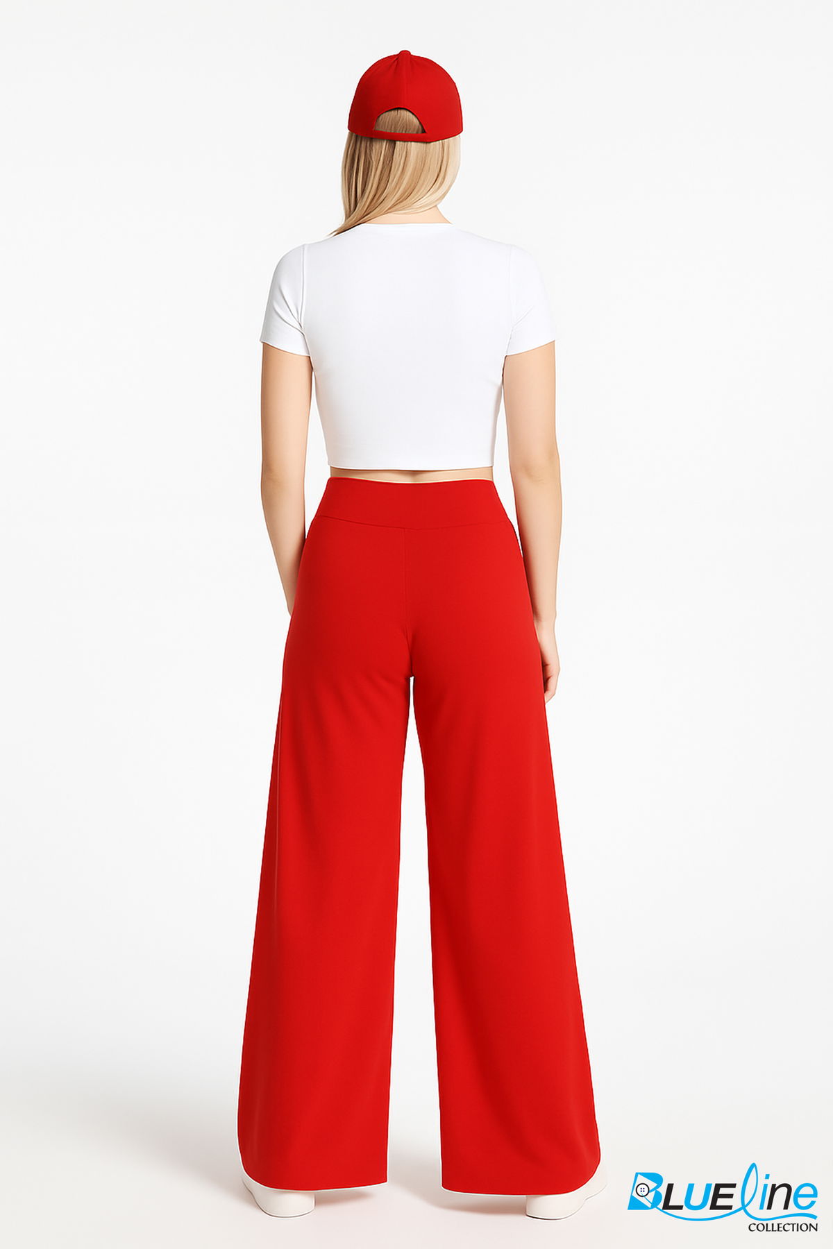 SOFT COTTON WIDE LEG PANT