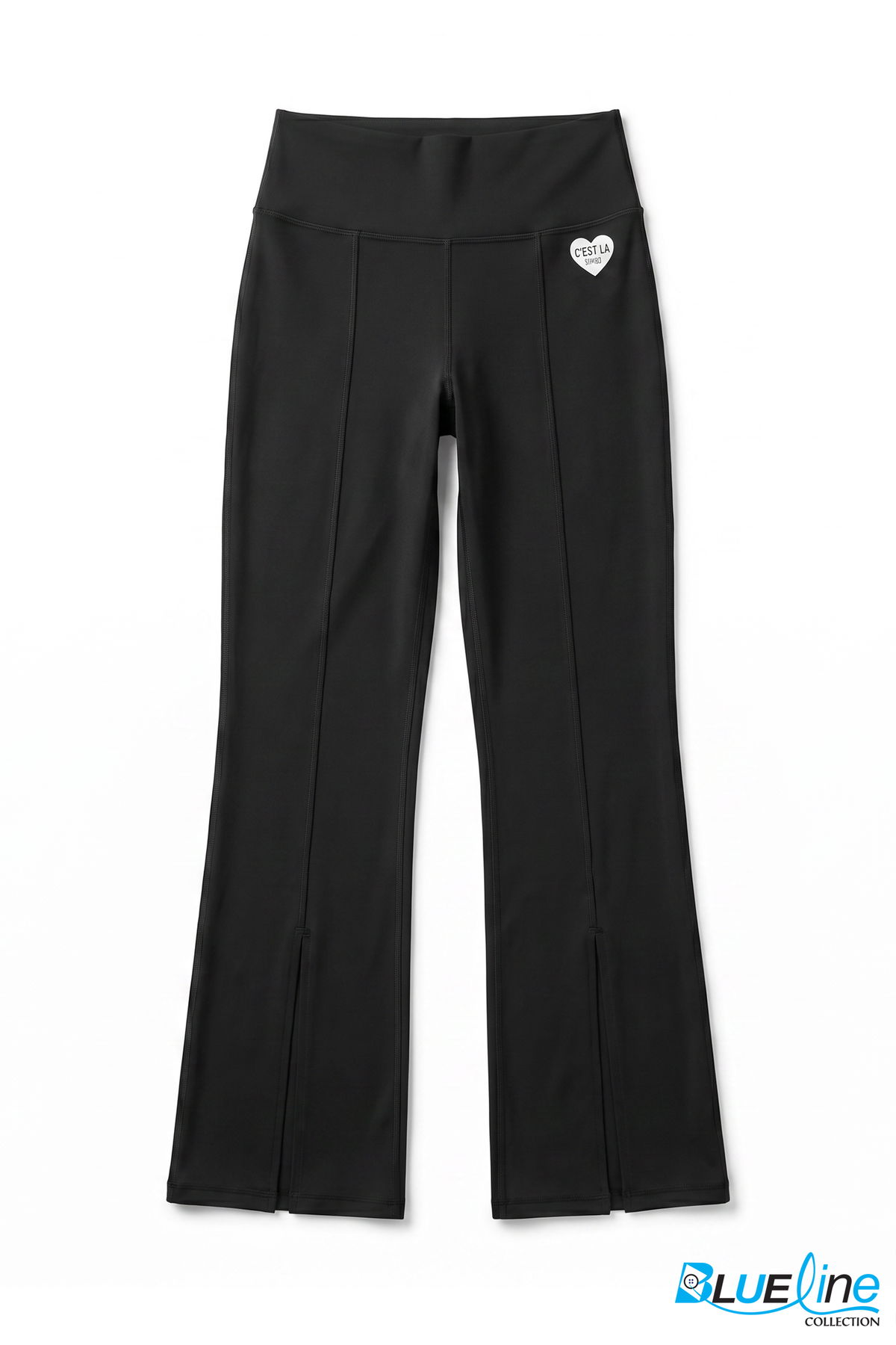 SPLIT HEM FLARE LEGGINGS