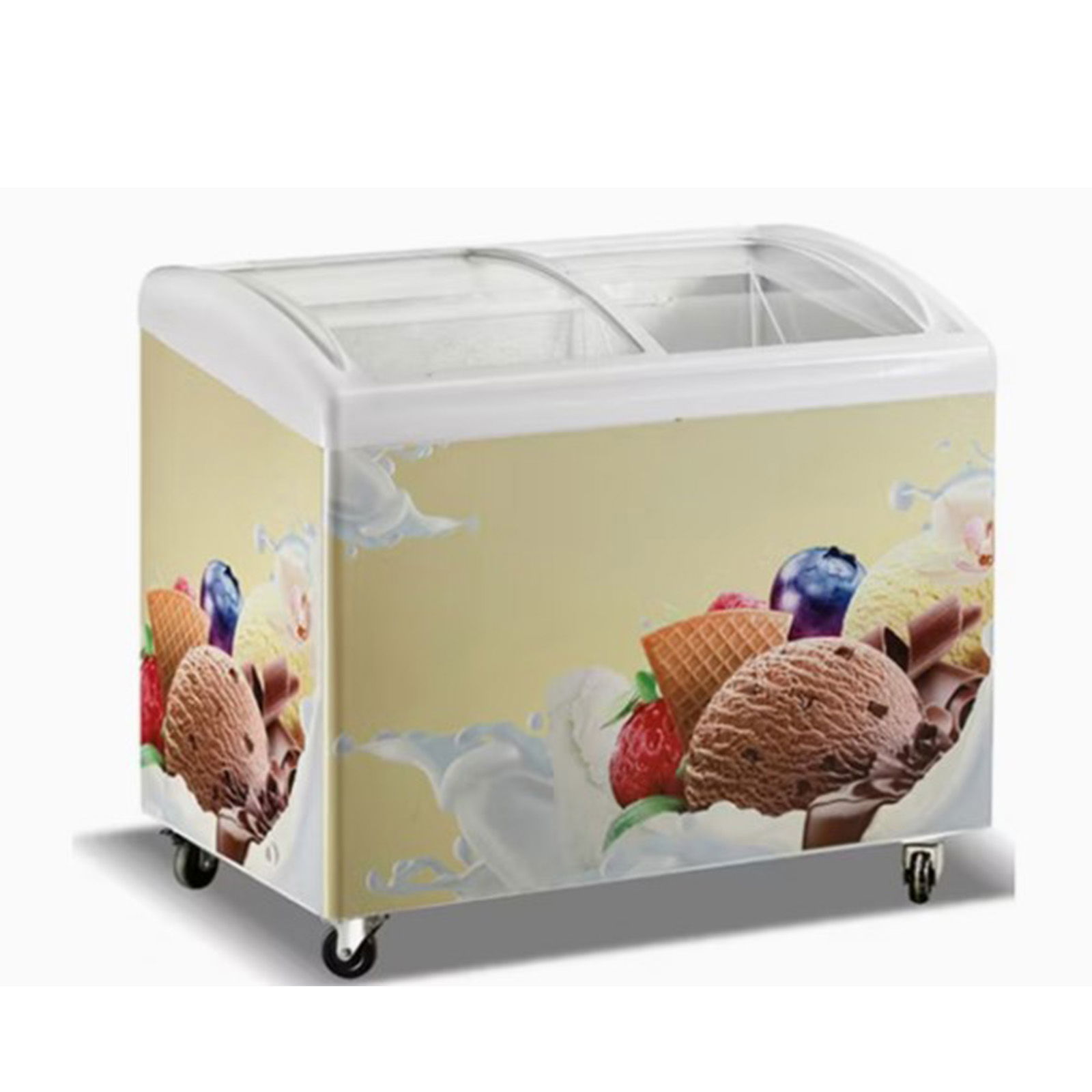 AIWA SHOWCASE FREEZER - AWNCSD(W)-336A - 3