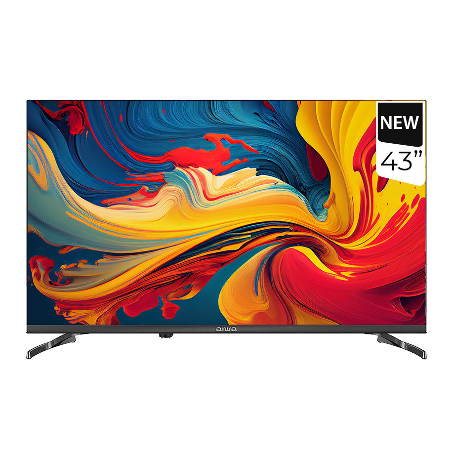 AIWA 43" FULL SCREEN TELEVISION - VIVID TUNE - JH43AT210N