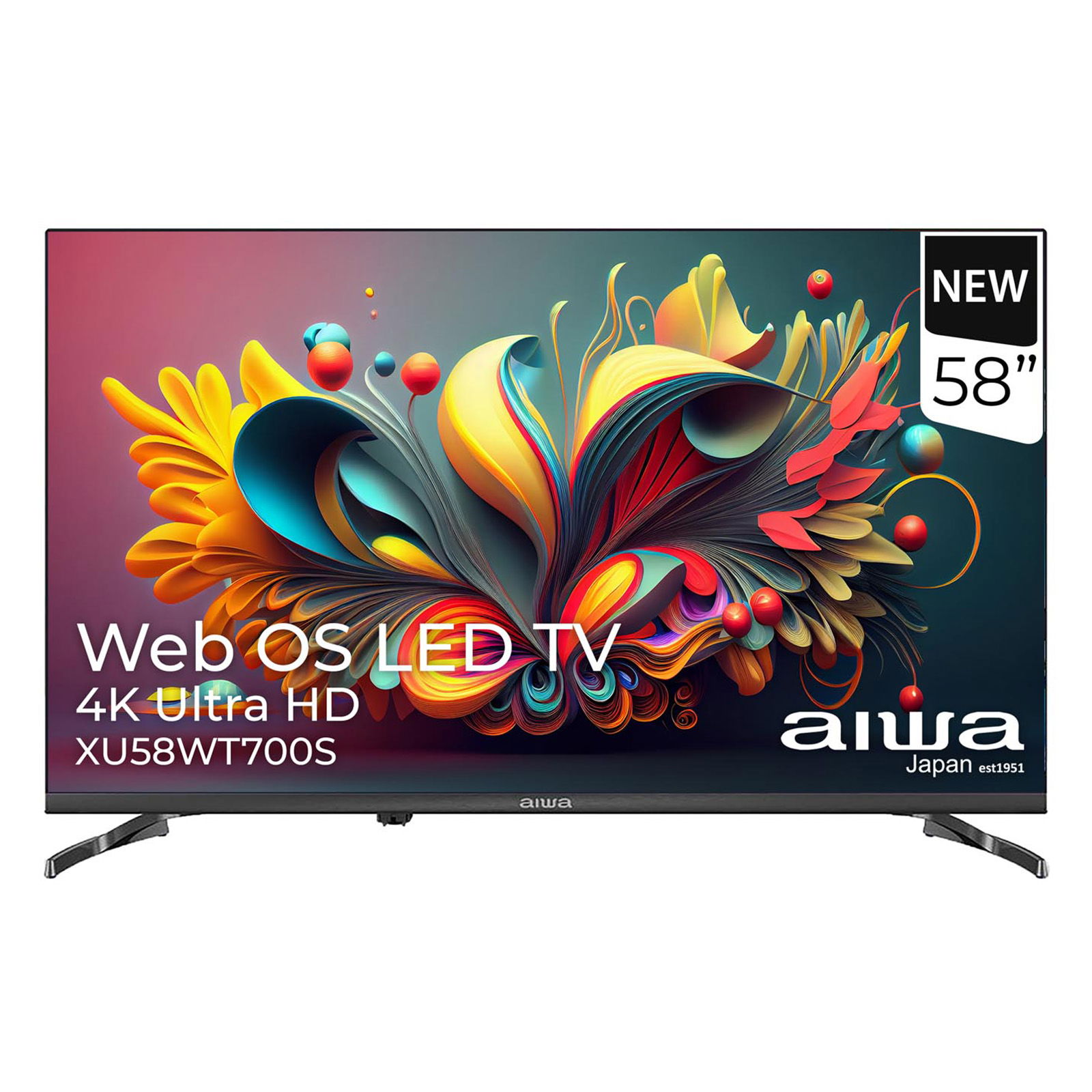 AIWA 58" WEB OS SMART 4K UHD TELEVISION - 58WT