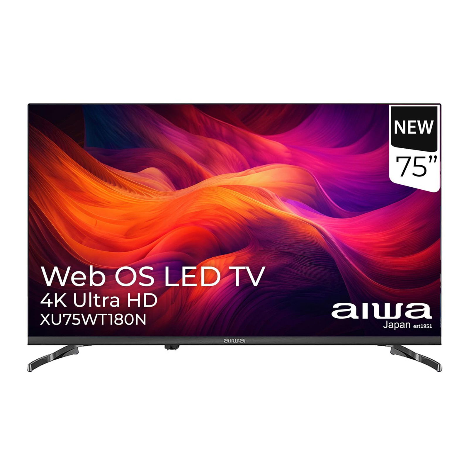 AIWA 75" WEB OS SMART 4K UHD TELEVISION - WS-758G