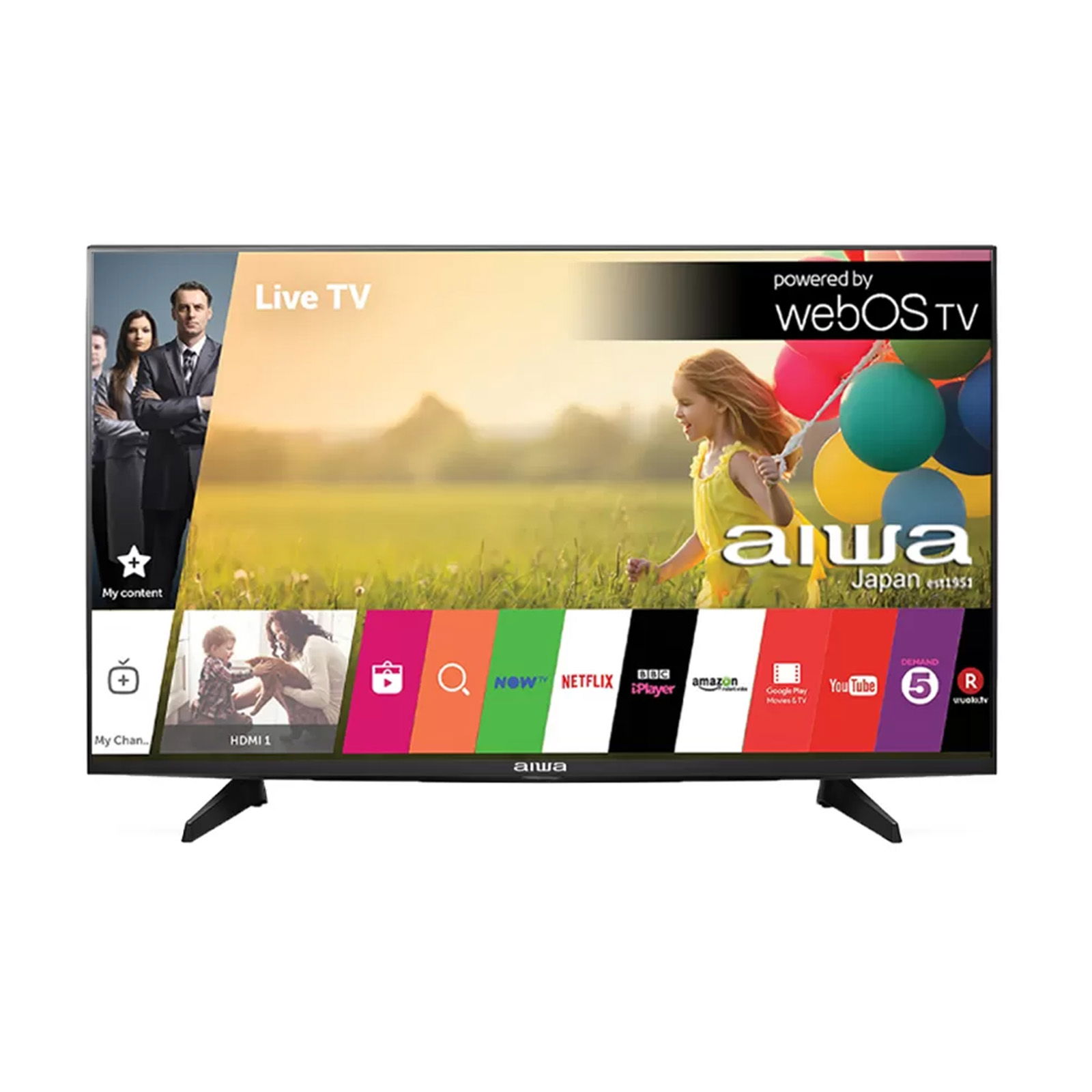 AIWA 75" WEB OS SMART 4K UHD TELEVISION - 75WT - 4