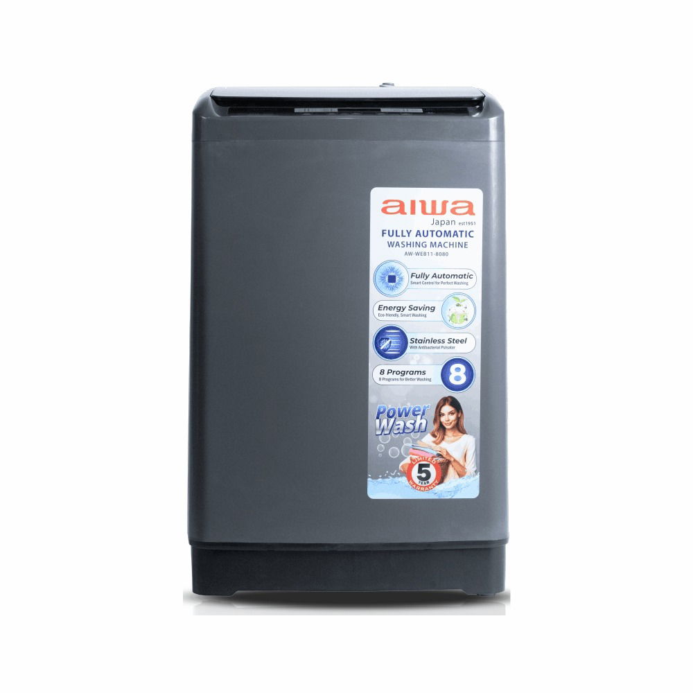 AIWA FULLY AUTOMATIC WASHING MACHINE TGAW-WE9090