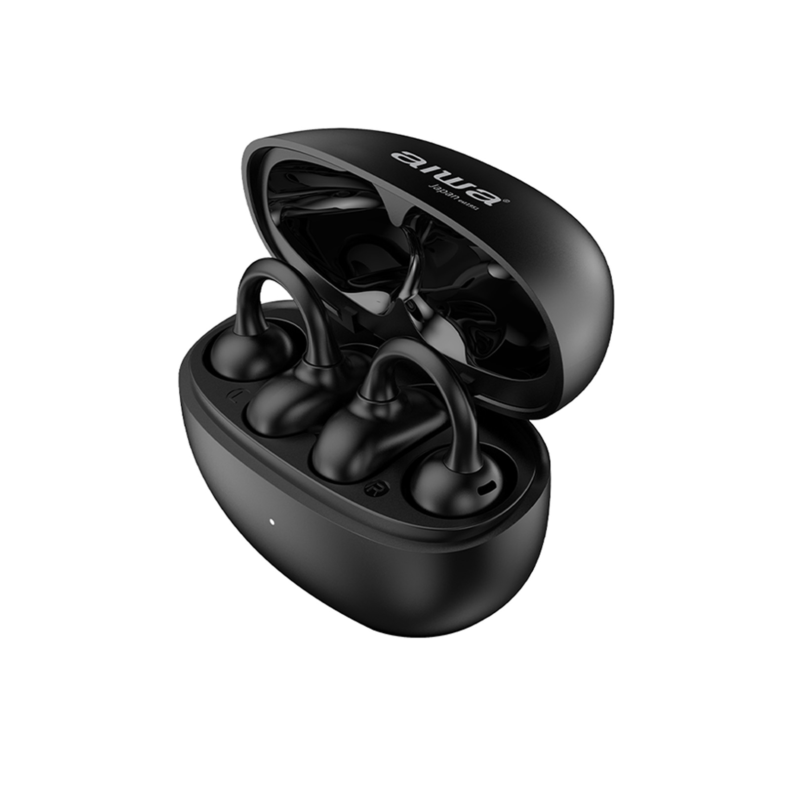AIWA OPEN-EAR TWS EARBUDS BLACK - AT H06 EDGE