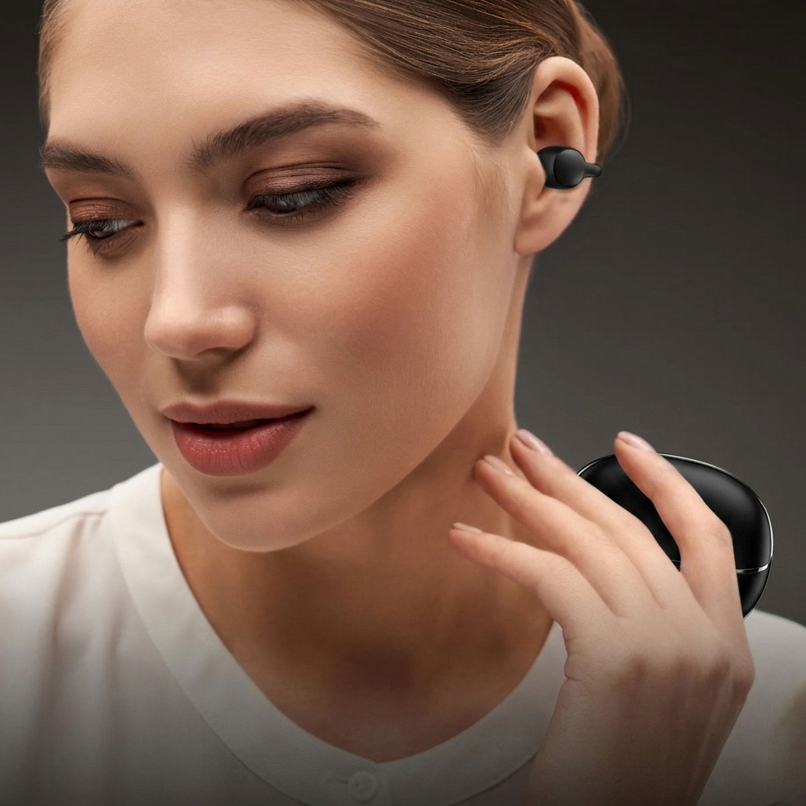 AIWA OPEN-EAR TWS EARBUDS BLACK - AT H06 EDGE - 5