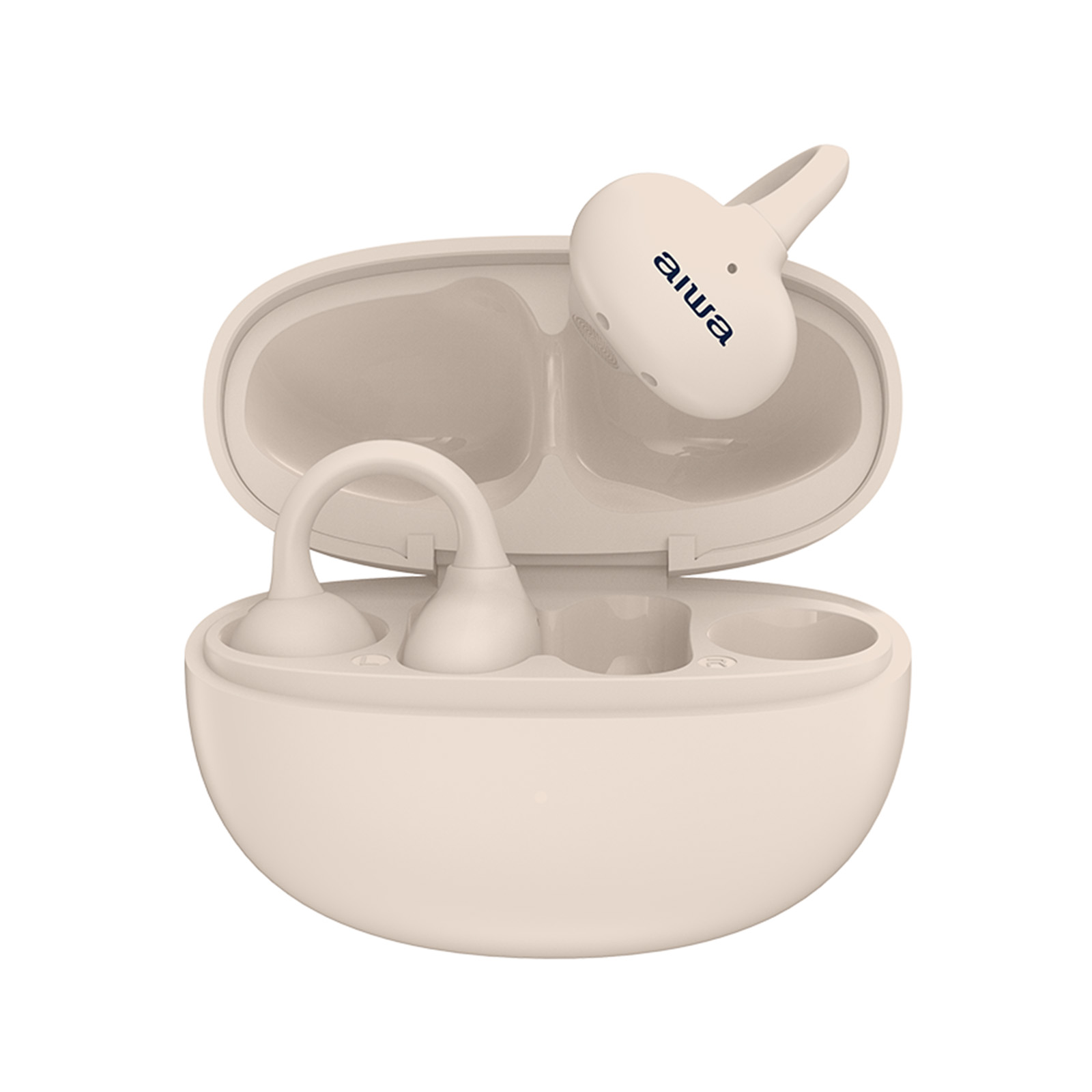 AIWA OPEN-EAR TWS EARBUDS ROSE GOLD - AT H06 EDGE