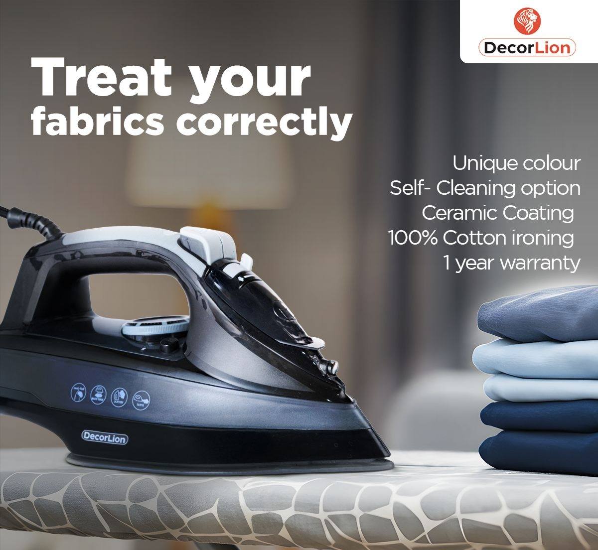 DECORLINE ELECTRIC IRON - SW401 - 5