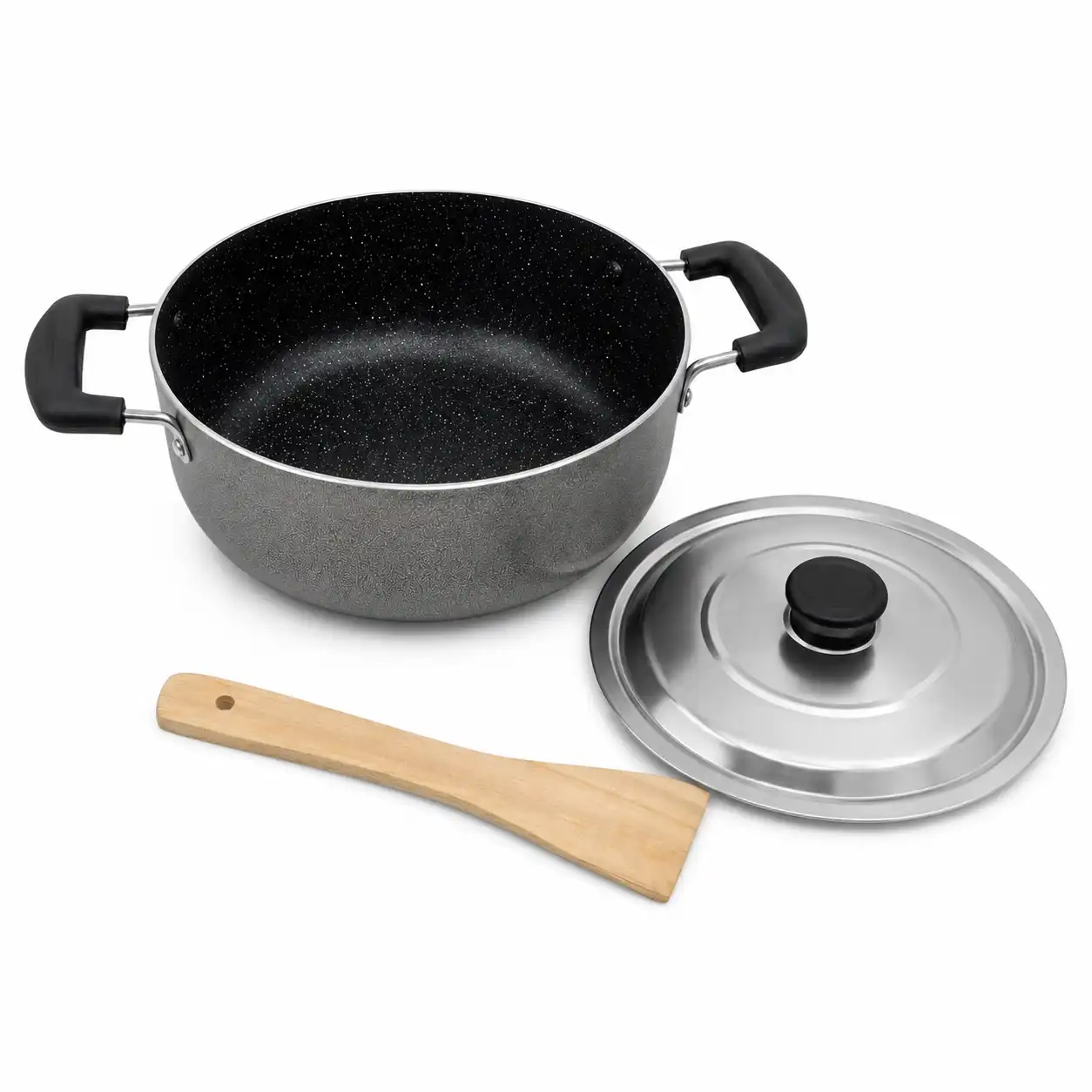 DECORLINE NON STICK CASSEROLE 24CM - TGEXCA24 - 5