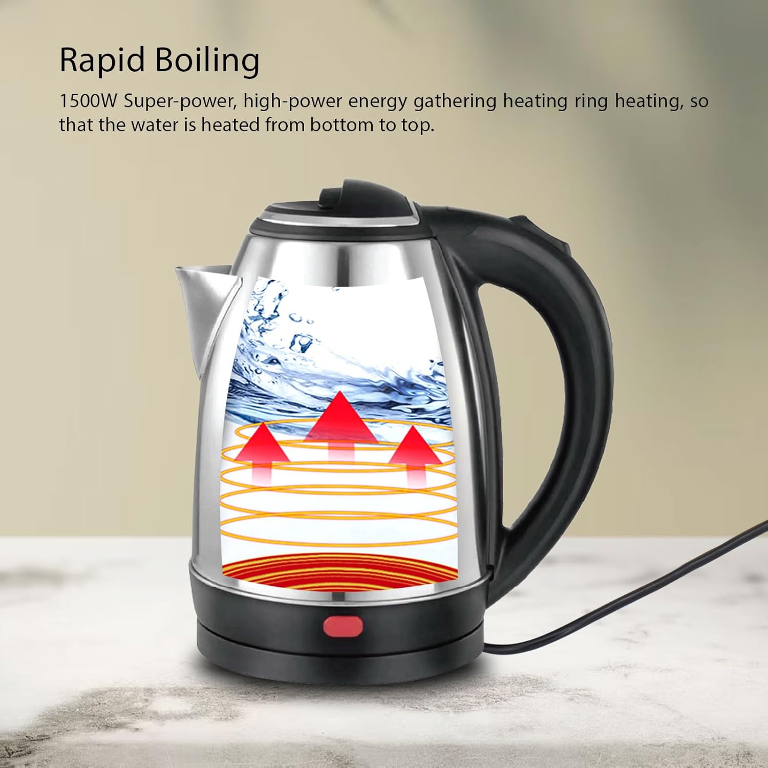 DECORLION ELECTRIC KETTLE 1.8 L - TGGBY1811 - 4