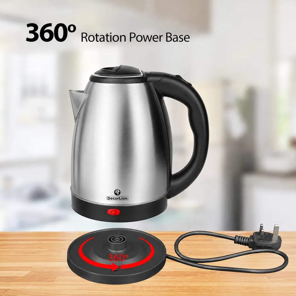 DECORLION ELECTRIC KETTLE 1.8 L - TGGBY1811 - 8