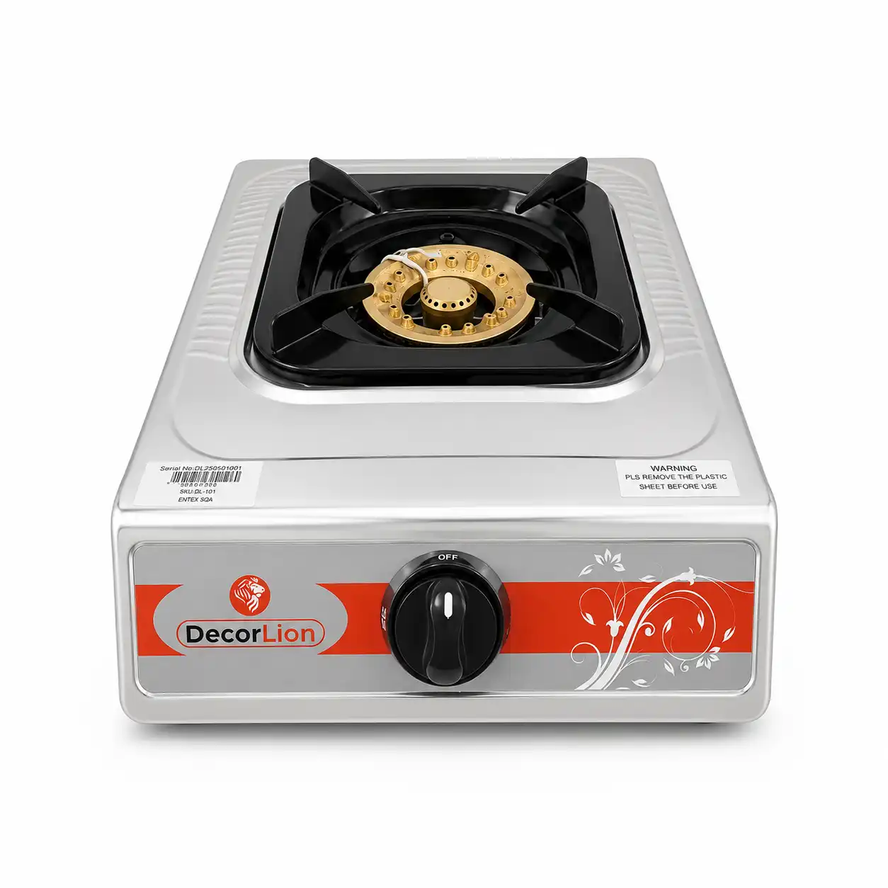 DECORLION SINGLE BURNER GAS STOVE - DLFA1002 - 2