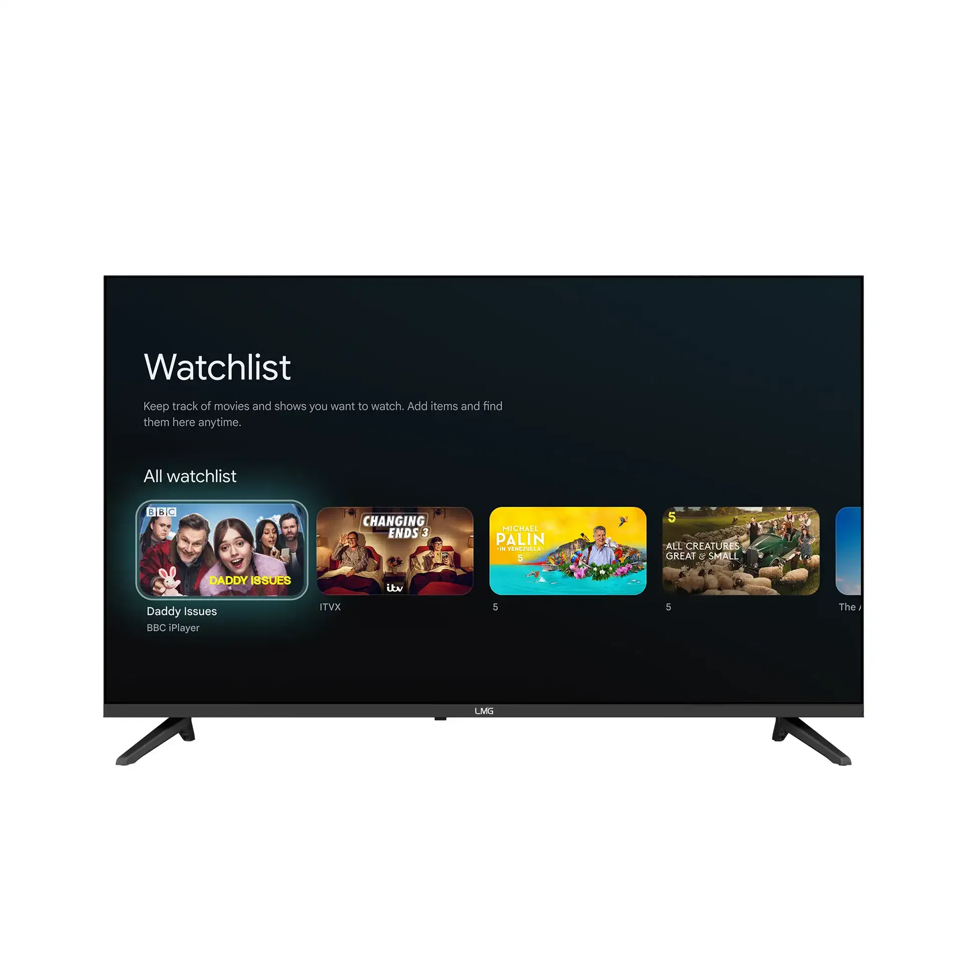 LMG 50" GOOGLE SMART TELEVISION - L5G0M9SW - 3