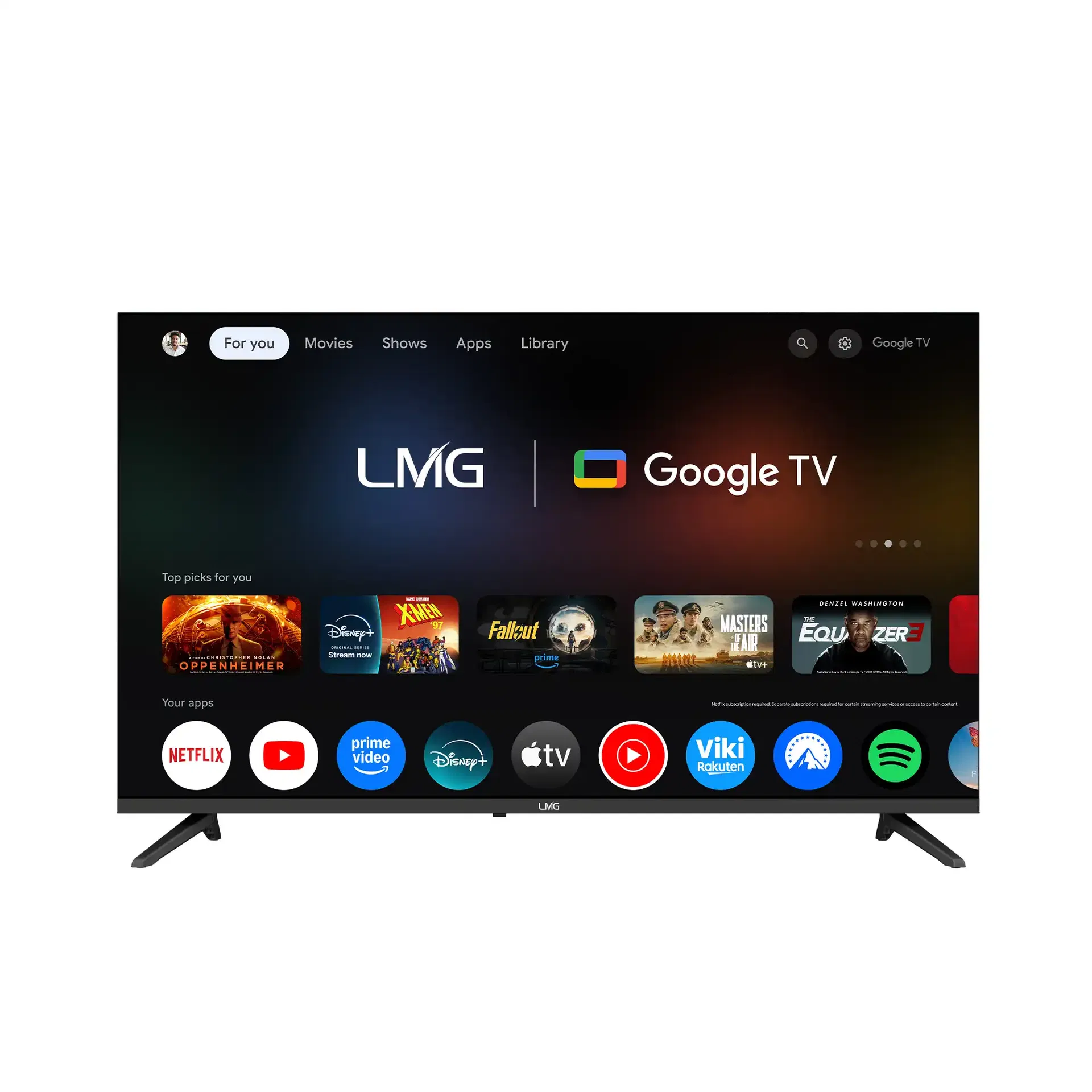 LMG 55" GOOGLE SMART TELEVISION - L5G5M9SW