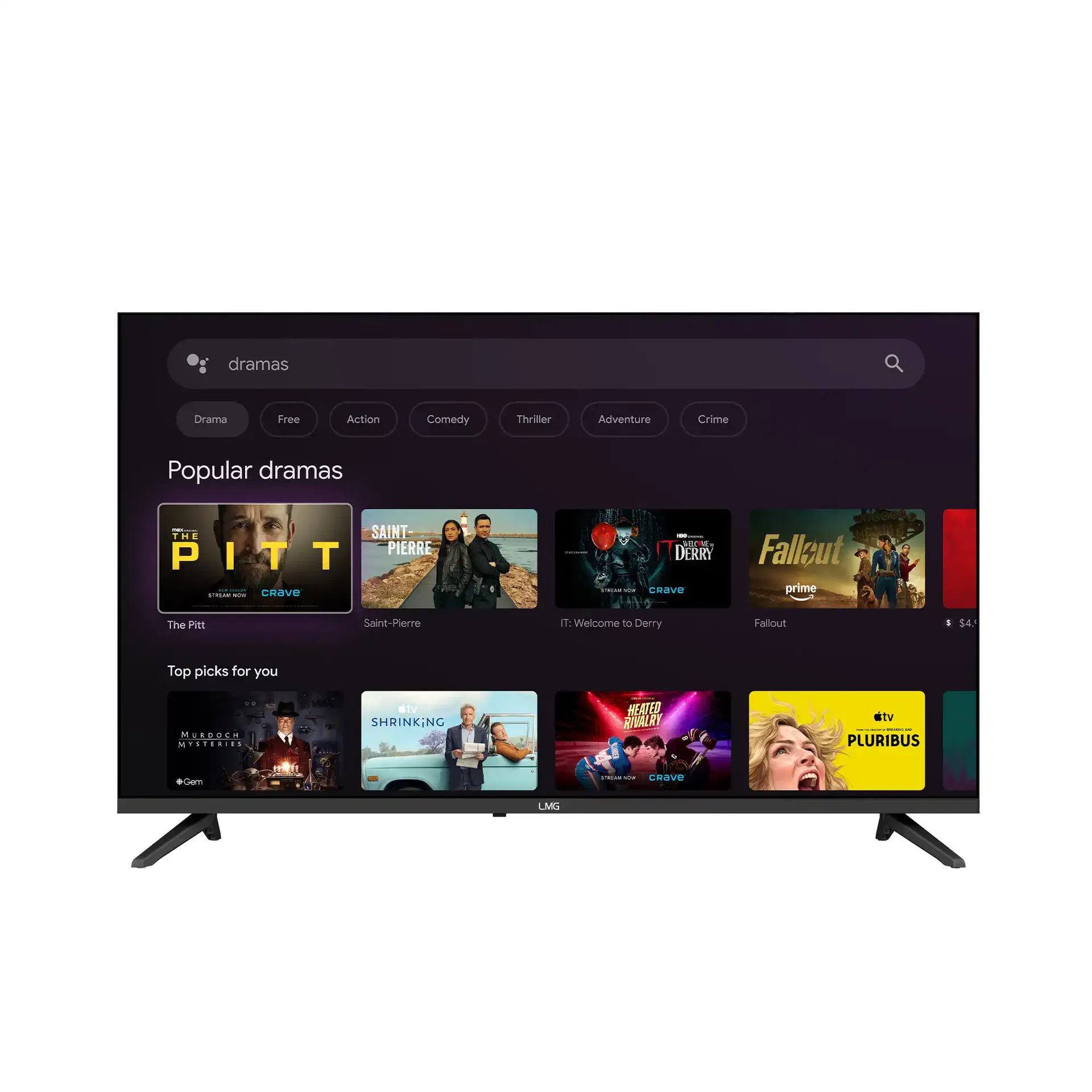 LMG 65" GOOGLE SMART TELEVISION - L6G5M9SW