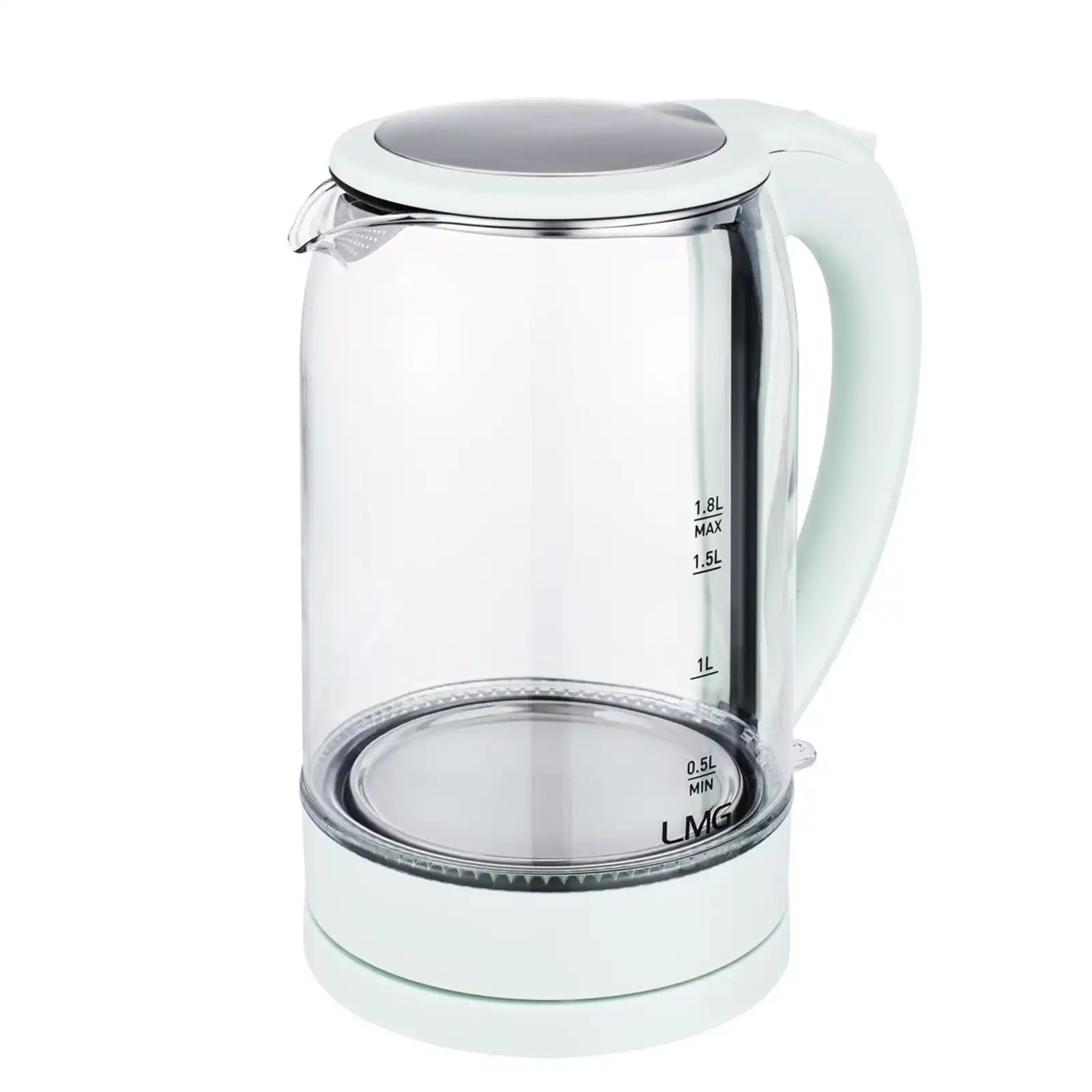 LMG 1.8L GLASS KETTLE - LIMPGHR722