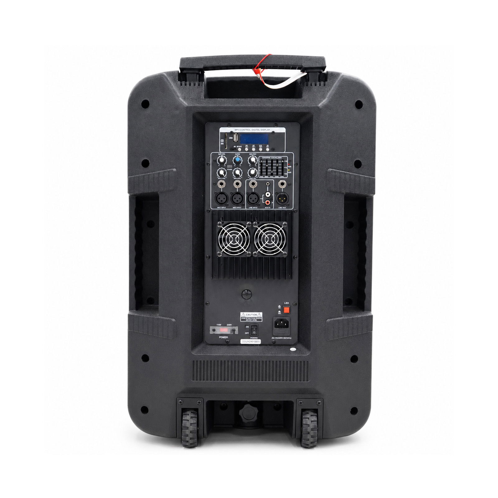 LMG PROFESSIONAL SPEAKER 2500W PMPO - LPMP7215FOG - 4