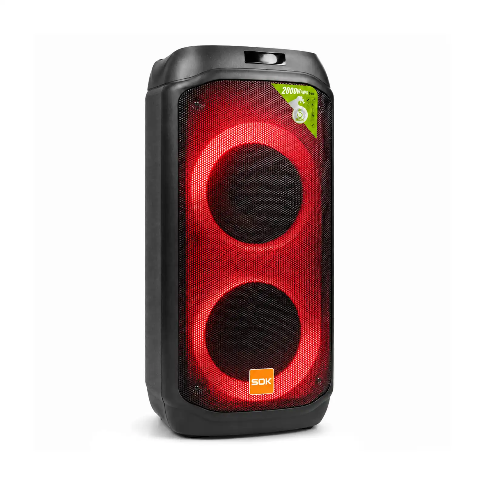 SOK MULTI FUNCTIONAL SPEAKER +FM RADIO S-088 - 3