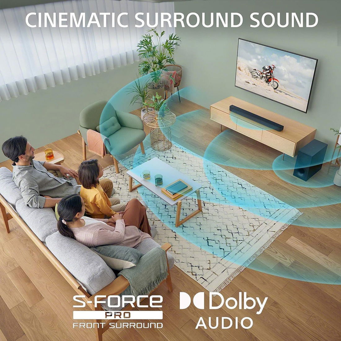 SONY HOME THEATRE SOUND SYSTEM -S400/C SPI - 7