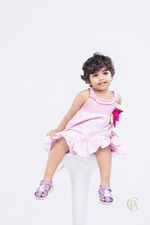  Soft blush‑pink dress - 5